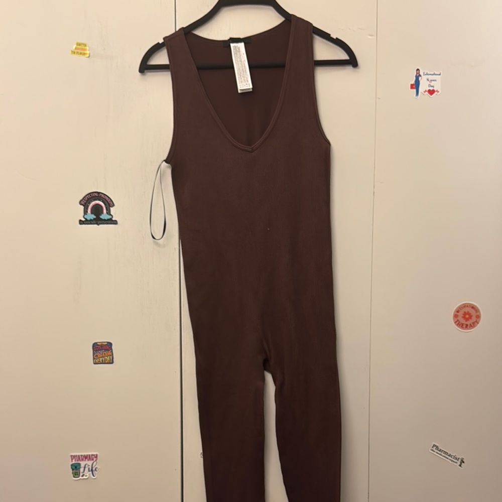 Forever 21 Brown Jumpsuit